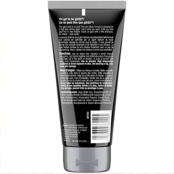 3 Pack - got2b Ultra Glued Invincible Extra Strong Hold Hair Gel 6oz got2b