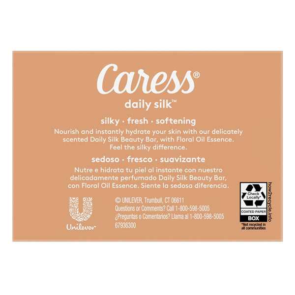 48 Pack - Caress Beauty Bar Soap For Noticeably Silky Soft Skin 3.15oz Each