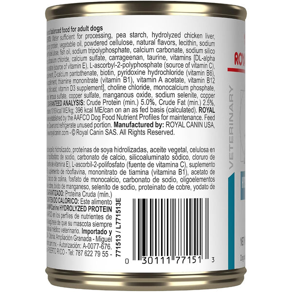 6 Pack - ROYAL CANIN Veterinary Diet Canine Hydrolyzed Protein Adult Loaf Dog Food 13.7oz Royal Canin