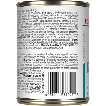 6 Pack - ROYAL CANIN Veterinary Diet Canine Hydrolyzed Protein Adult Loaf Dog Food 13.7oz Royal Canin