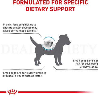 ROYAL CANIN Veterinary Diet Canine Small Hydrolyzed Protein Adult Dry Dog Food, 8.8 lb Bag Royal Canin
