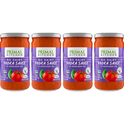 4 Pack - Primal Kitchen No Dairy Vodka Sauce with Avocado Oil 23.5oz Primal Kitchen