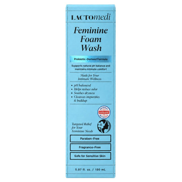 4 Pack - Lactomedi Feminine Foam Wash for Feminine Hygiene 5.07oz Lactomedi