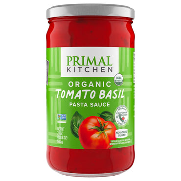 4 Pack - Primal Kitchen Tomato Basil Marinara Sauce 24oz Primal Kitchen
