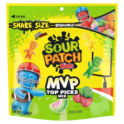 4 Pack - SOUR PATCH KIDS MVP Top Picks Mix Soft & Chewy Candy Share Size 11oz