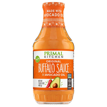 4 Pack - Primal Kitchen Original Buffalo Sauce with Avocado Oil 16.5oz Primal Kitchen