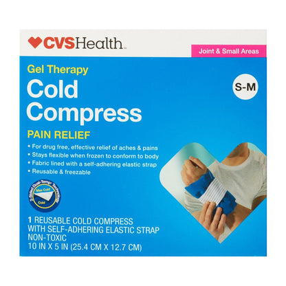 4 Pack - CVS Health Contour Gel Therapy Cold Compress Pain Relief S-M