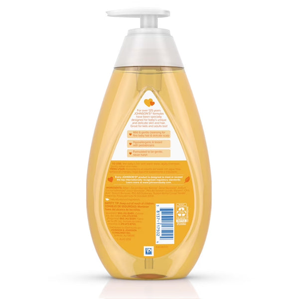 4 Pack - Johnson's Baby Shampoo for Baby's Delicate Scalp & Skin 20.3oz Johnson's