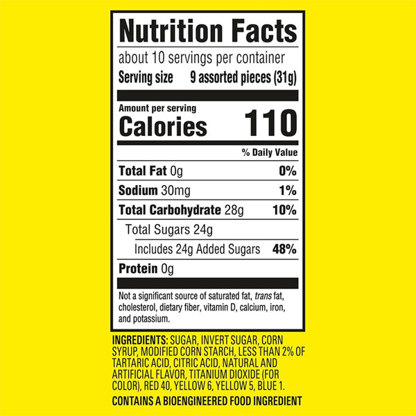 4 Pack - SOUR PATCH KIDS MVP Top Picks Mix Soft & Chewy Candy Share Size 11oz