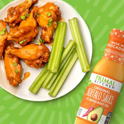 4 Pack - Primal Kitchen Original Buffalo Sauce with Avocado Oil 16.5oz Primal Kitchen