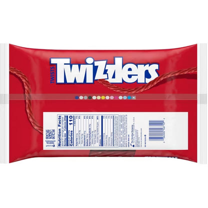 4 Pack - Twizzlers Twists Strawberry Licorice Candy Zipper Bag 32oz