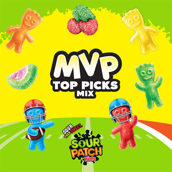 4 Pack - SOUR PATCH KIDS MVP Top Picks Mix Soft & Chewy Candy Share Size 11oz