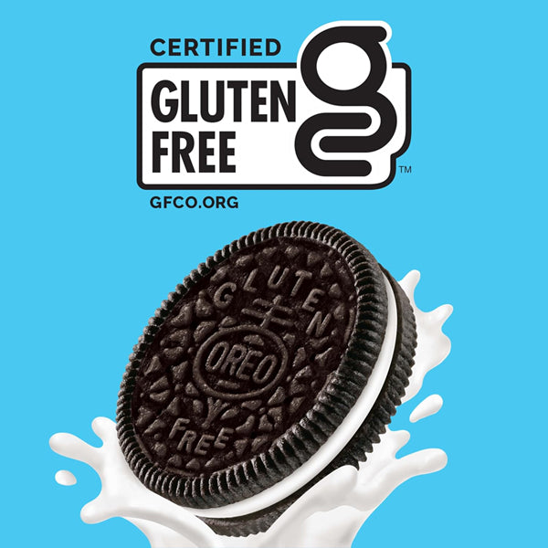4 Pack - OREO Gluten Free Original & Double Stuf Chocolate Sandwich Cookies Snack Packs 20 Count