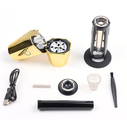 Banana Bros Metallic Gold Otto Automatic Milling Machine with Carrying Case Banana Bros