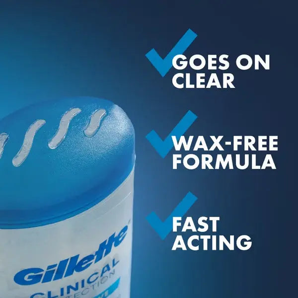 3 Pack - Gillette Clinical 72 Hours Clear Gel Deodorant Cool Wave 2.6oz Gillette