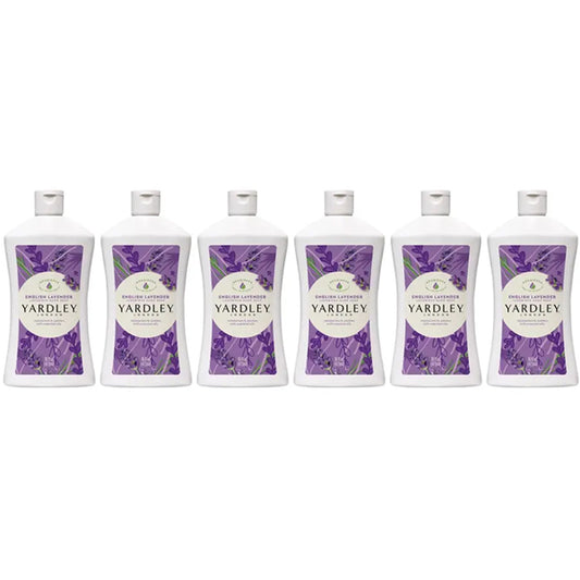 6 Pack - Yardley London English Lavender Liquid Hand Soap Refill 16oz Wholesale Bundle Yardley