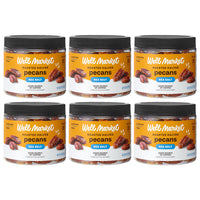 6 Pack - Well Market Gluten Free Sea Salt Roasted Pecan Halves 6oz Well Market