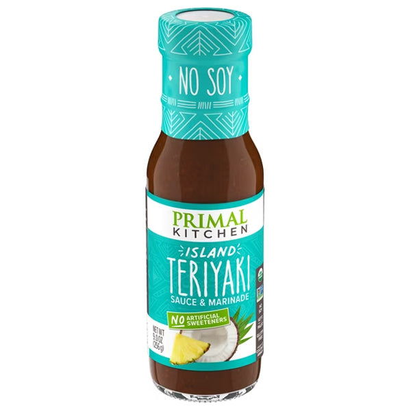 6 Pack - Primal Kitchen Island Teriyaki Sauce & Marinade 9oz Primal Kitchen