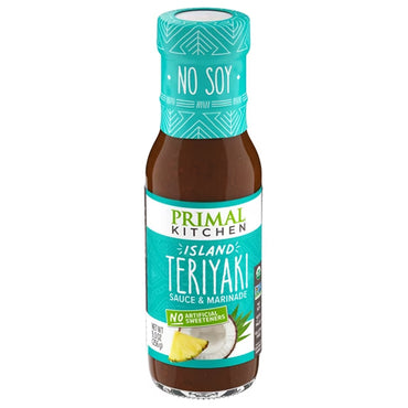 6 Pack - Primal Kitchen Island Teriyaki Sauce & Marinade 9oz Primal Kitchen
