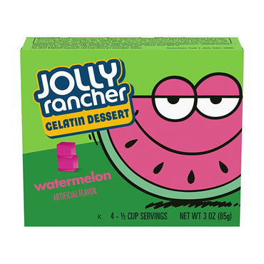 6 Pack - Jolly Rancher Watermelon Gelatin Jello Dessert Mix, 3oz