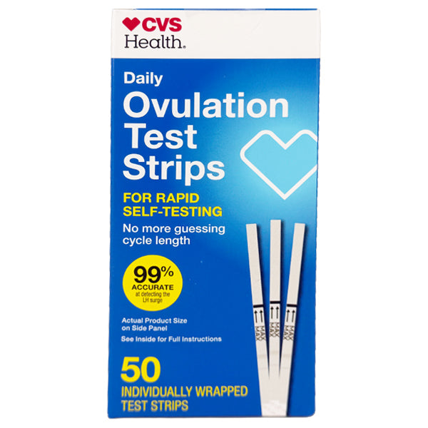 6 Pack - CVS Health Daily Ovulation Test Strips 50 Count Each CVS