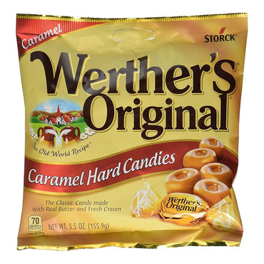 6 Pack - Werther's Original Caramel Hard Candies 5.5oz