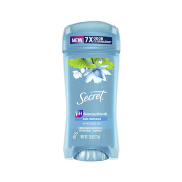6 Pack - Secret Fresh Antiperspirant for Women Cool Waterlily Scent 2.6oz