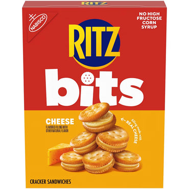 6 Pack - Ritz Bits Cracker Sandwiches with Cheese 8.8oz