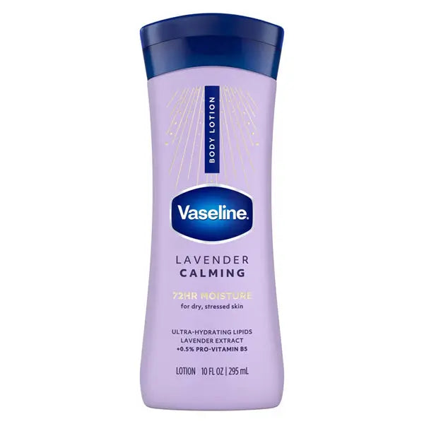 6 Pack - Vaseline Lavender Calming 72 Hour Moisture Body Lotion 10oz Vaseline
