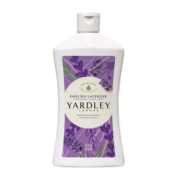 6 Pack - Yardley London English Lavender Liquid Hand Soap Refill 16oz Wholesale Bundle Yardley