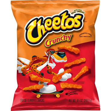 6 Pack - Cheetos Crunchy Cheese Flavored Snacks 8.5oz