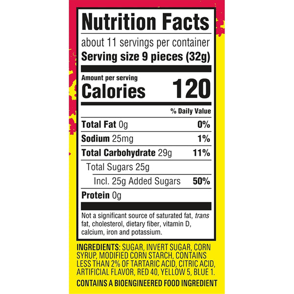 6 Pack - Sour Patch Kids Strawberry Soft & Chewy Candy, Share Size, 12oz