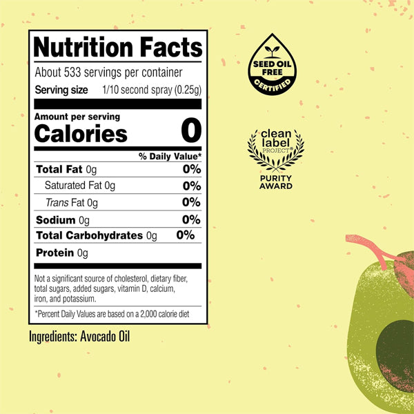 6 Pack - Marianne’s 100% Pure Avocado Oil Cooking Spray 4.7oz