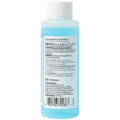 6 Pack - Medline Sparkle Fresh Alcohol Free Mouthwash 4oz Medline