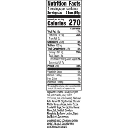 6 Pack - GHOST Chocolate Caramel Protein Bar 20g Protein 4 Count Each GHOST