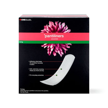 6 Pack - CVS Health Unscented Panty Liners Long 106 Count Each
