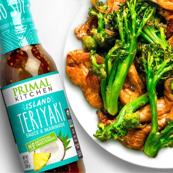 6 Pack - Primal Kitchen Island Teriyaki Sauce & Marinade 9oz Primal Kitchen