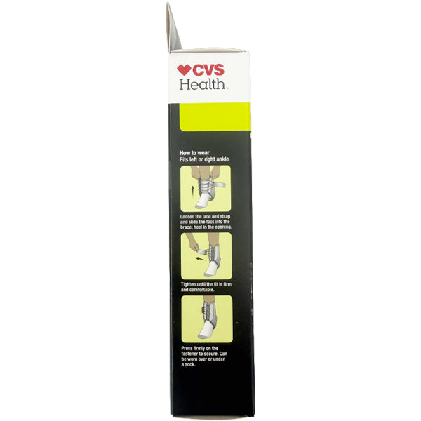 6 Pack - CVS Health Quick Strap Ankle Support Moderate Support One Size CVS