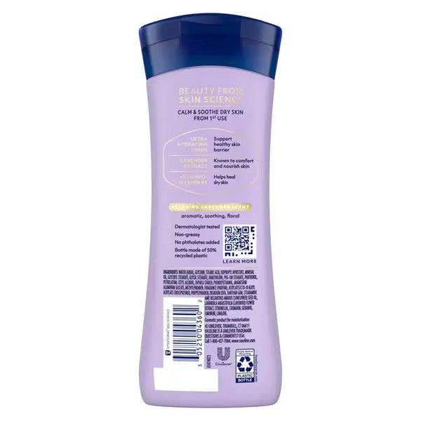6 Pack - Vaseline Lavender Calming 72 Hour Moisture Body Lotion 10oz Vaseline