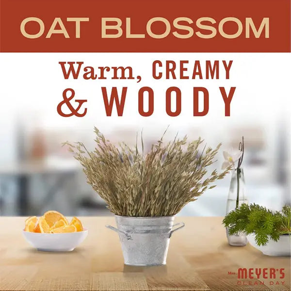 6 Pack - MRS. MEYER'S CLEAN DAY Hand Soap Oat Blossom Scent 12.5oz Mrs. Meyers