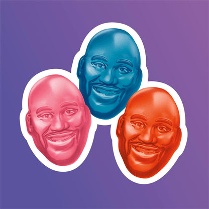 6 Pack - SHAQ-A-LICIOUS XL Gummies Original Flavor Chewy Candy Bag, 11.8 oz SHAQ-A-LICIOUS