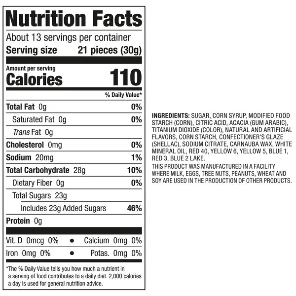 6 Pack - Trolli Sour Brite Jelly Beans 14oz Bags