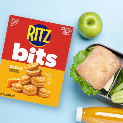 6 Pack - Ritz Bits Cracker Sandwiches with Cheese 8.8oz