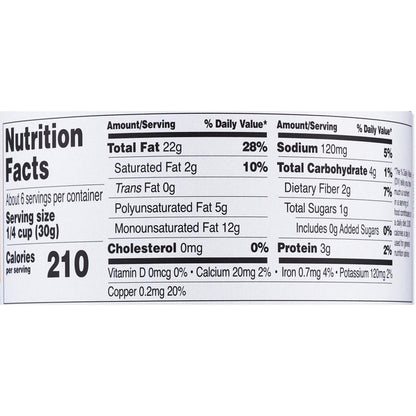 6 Pack - Well Market Gluten Free Sea Salt Roasted Pecan Halves 6oz Well Market