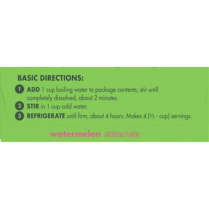 6 Pack - Jolly Rancher Watermelon Gelatin Jello Dessert Mix, 3oz