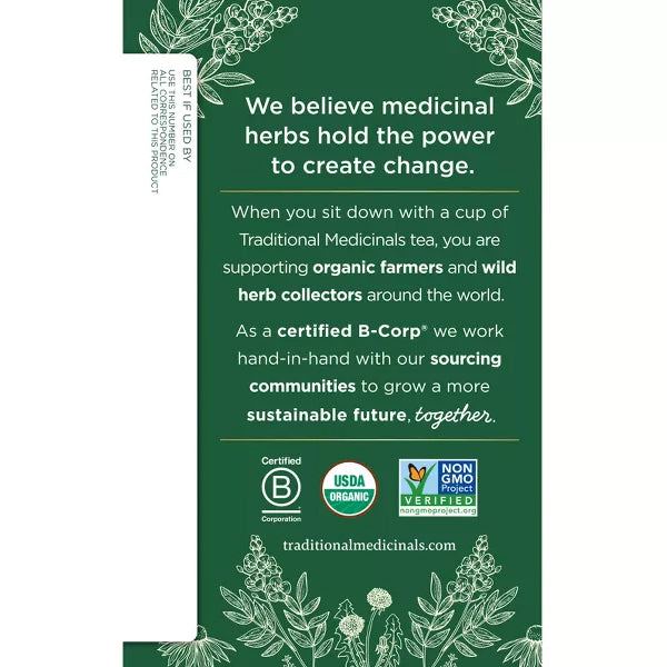 6 Pack - Traditional Medicinals Organic Chamomile with Lavender Herbal Tea 16ct Each