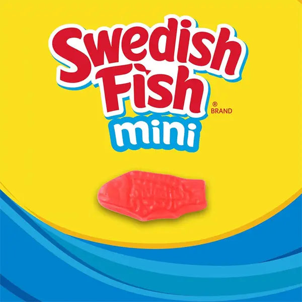 6 Pack - Swedish Fish Mini Soft & Chewy Gummy Candy 12oz Swedish Fish
