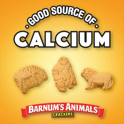 6 Pack - Barnum's Original Animal Crackers Kids Snacks 12 Snack Packs Each