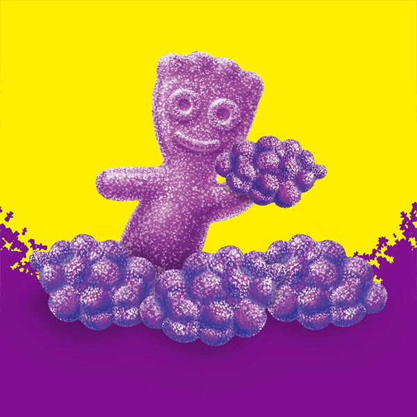 6 Pack - Sour Patch Kids Grape Soft & Chewy Candy, 8.02oz