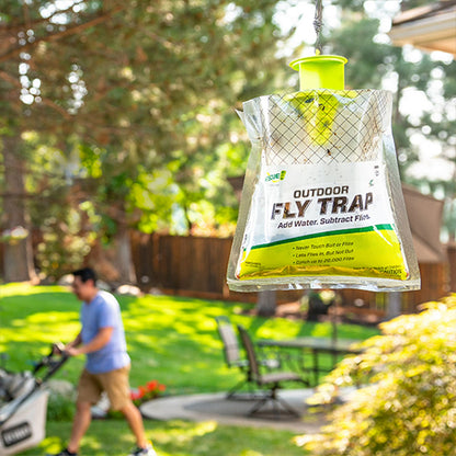 6 Pack - RESCUE! Outdoor Disposable Hanging Fly Trap RESCUE!